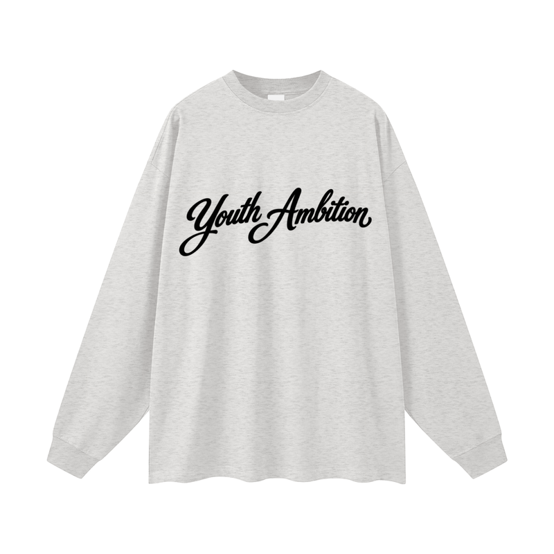 Autograph Long Sleeve in Ash Heather Gray