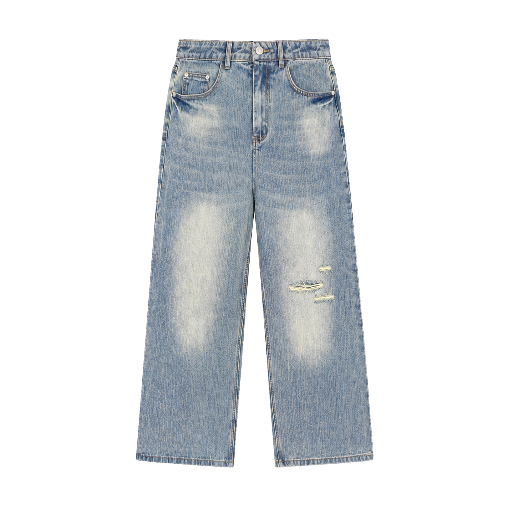 Wayfinder Denim - Light Wash Blue - Front