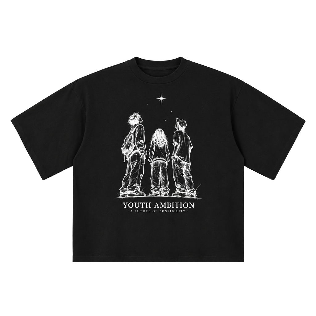 Northstar Graphic Tee - Black - Front