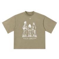 Northstar Graphic Tee - Khaki Tan - Back