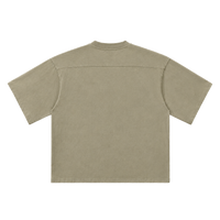 Origin Tee - Gray Green - Front