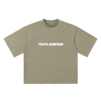 Origin Tee - Gray Green - Back