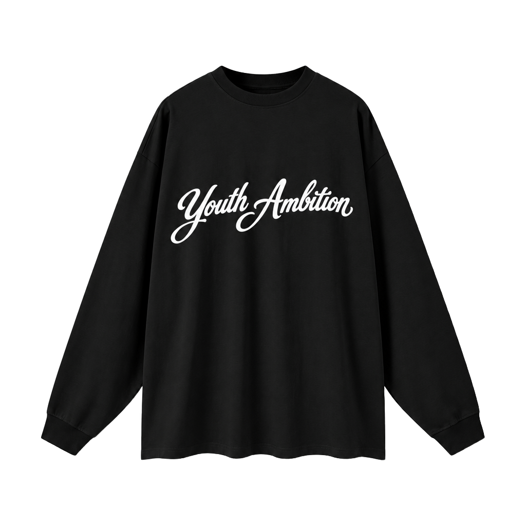 Autograph Long Sleeve - Black - Front