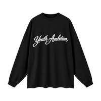 Autograph Long Sleeve - Black - Front