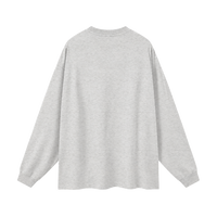 Autograph Long Sleeve - Ash Heather Gray - Front