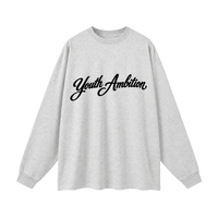 Autograph Long Sleeve - Ash Heather Gray - Back
