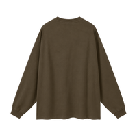 Autograph Long Sleeve - Dark Brown Coffee - Back