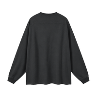 Autograph Long Sleeve - Charcoal - Back