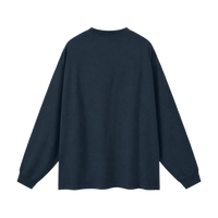 Autograph Long Sleeve - Navy - Front